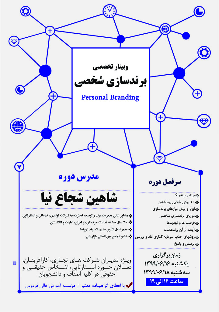 کارگاه تخصصی برندسازی شخصی