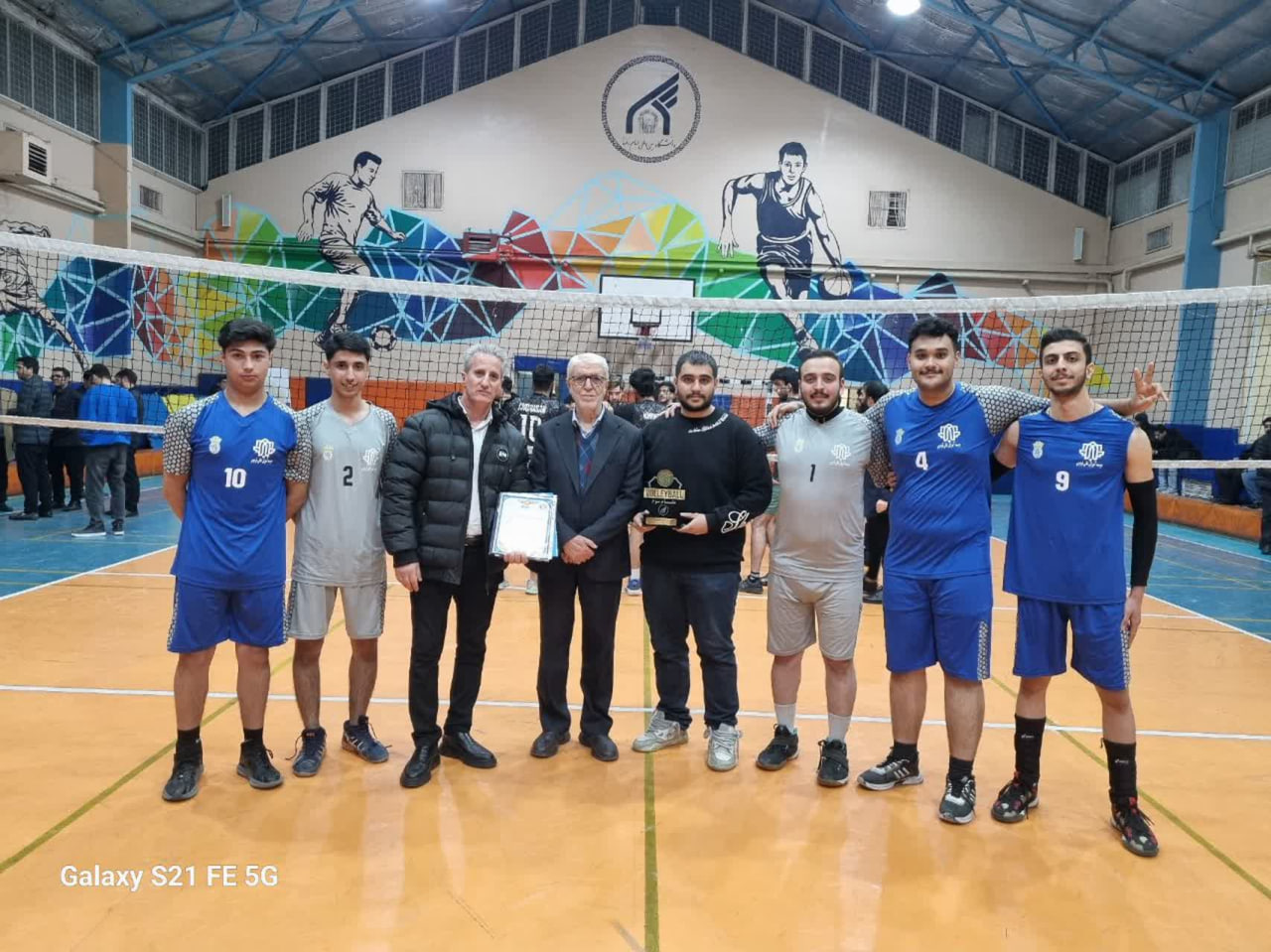 کسب مقام سوم تیم والیبال دانشجویان مؤسسه آموزش عالی فردوس در مسابقات منطقه ۹